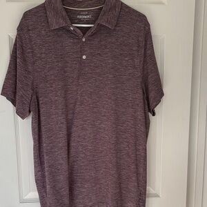 J. Crew Performance purple Polo Shirt